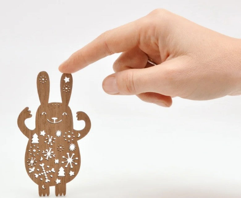 Ornament: Bunny, Bringing such wishes