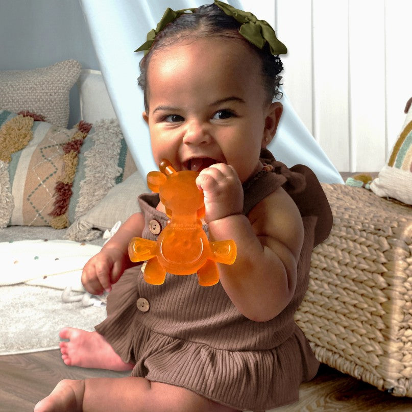 The Little Bamber: The Natural Rubber & Baltic Amber Teether