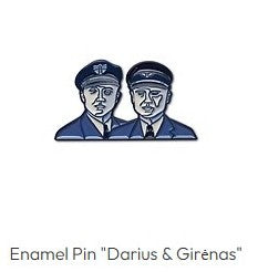 Darius-Girenas Lapel Pin