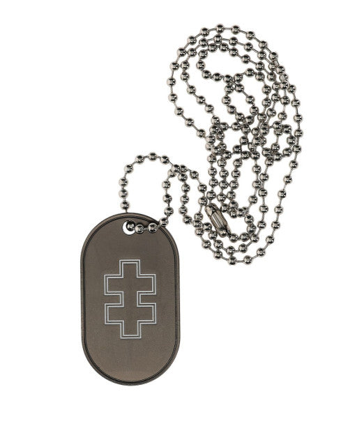 Military Dog Tag Vytis and Lithuania