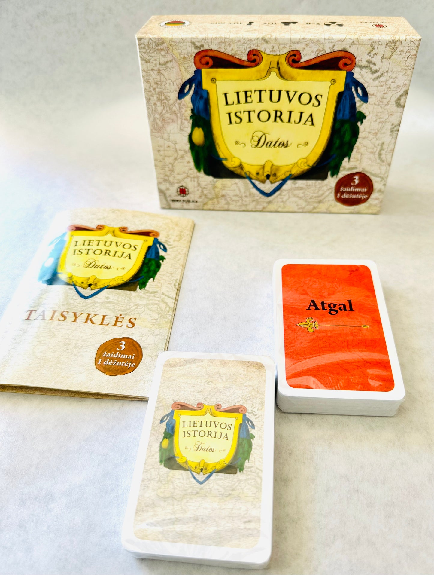 Žaidimas „Lietuvos istorija. Datos“ (3532)