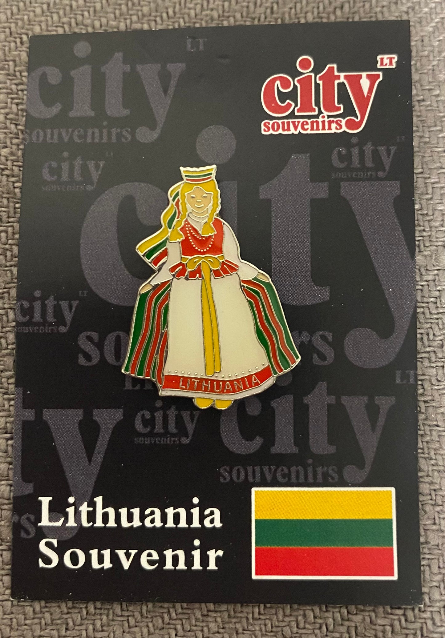 Lapel Pin - Lietuvaitė