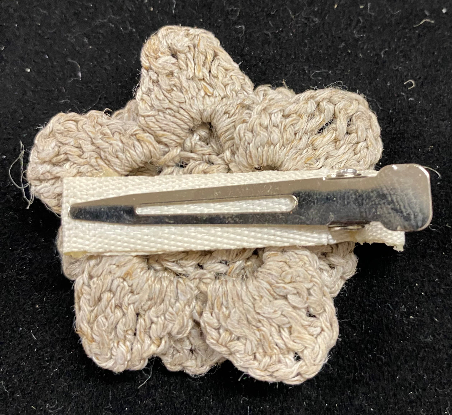 Hair Clip - Linen Crochet (2914)