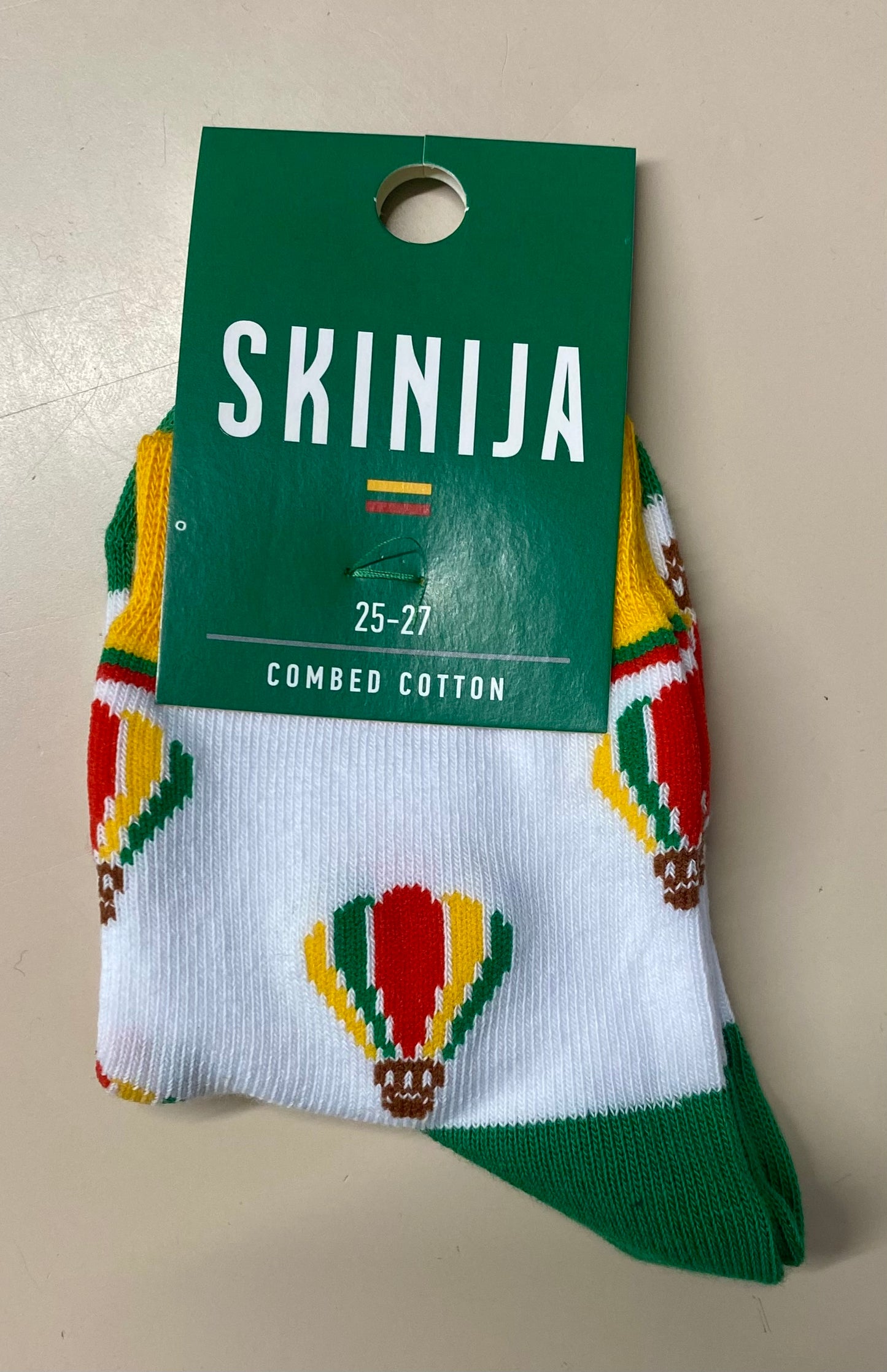 Socks: "Tri-Color Balloon"