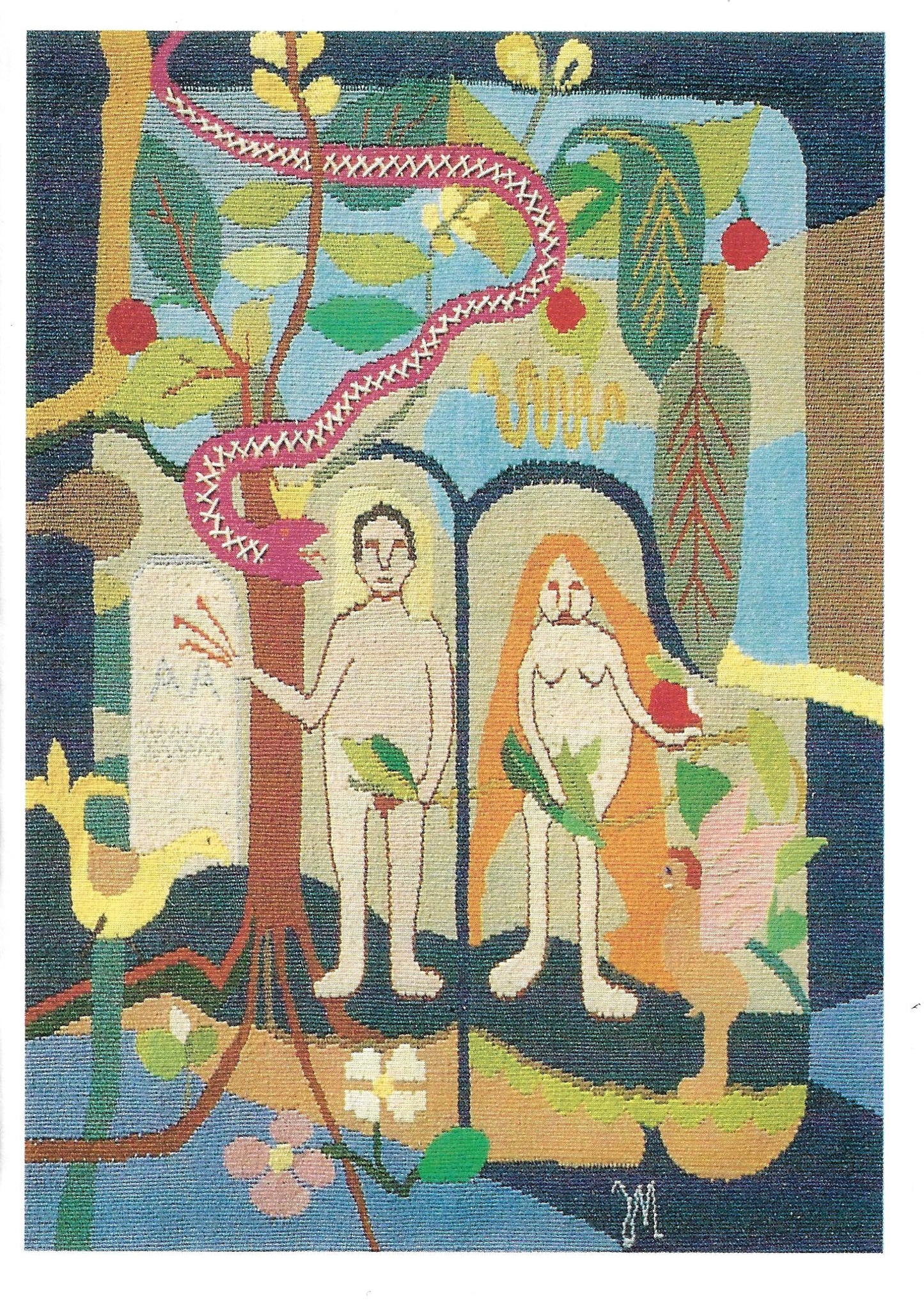 Vintage Note Card (JM2)