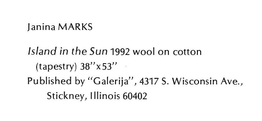 Janina Marks Note Cards (Box of 12) (1316)