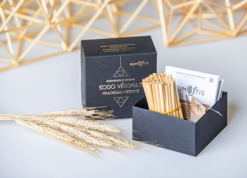 Garden Weaving for Beginners Straw Ornament Kit