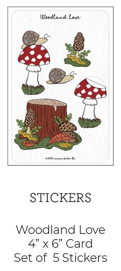Stickers: Woodland Love