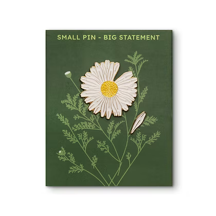 Lapel Pin - Daisy