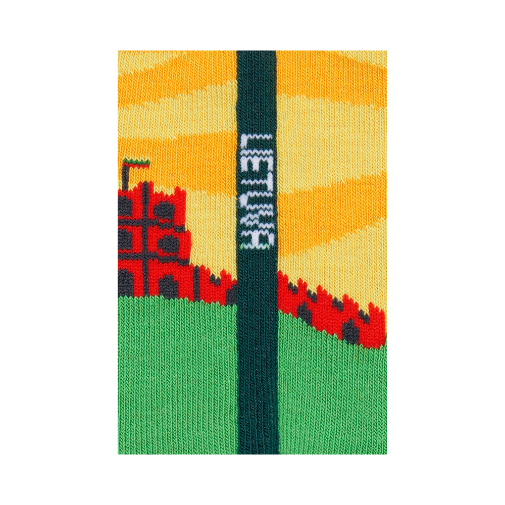 Socks: "LT peizažas" (Lithuania Landscape)