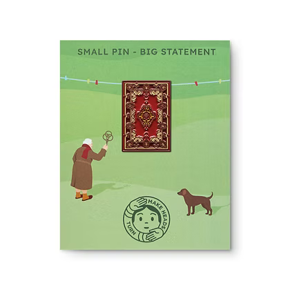 Rug Lapel Pin