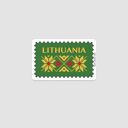 Stickers - Post Stamp Lithuania