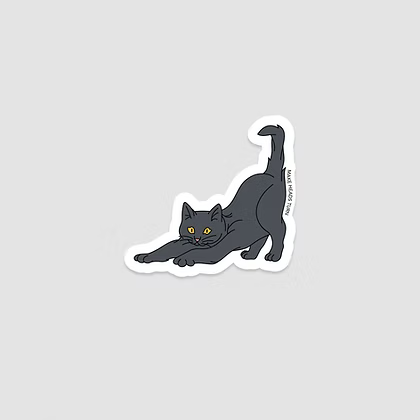 Stickers - Stretching Cat