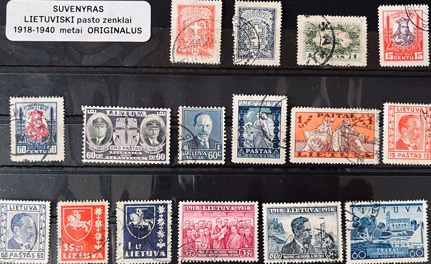 Lithuania Stamps Collection 1918 - 1940 (0125)