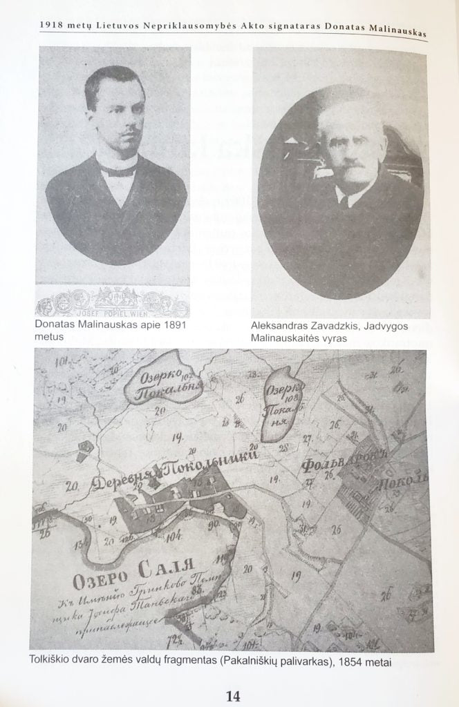 1918 m. Nepriklausomybės Akto signataras Donatas Malinauskas (2635)