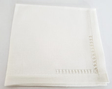 Linen Napkin, Set of 6 - White (2371)