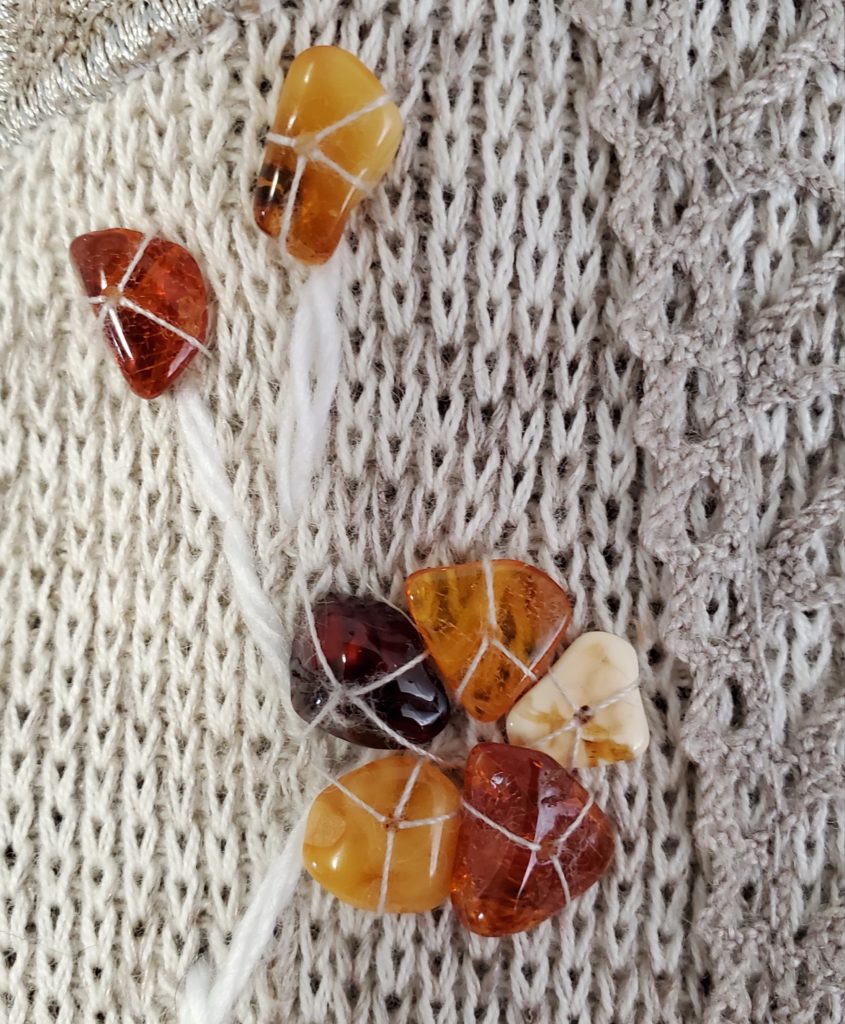 Natural Linen Knitted Cardigan