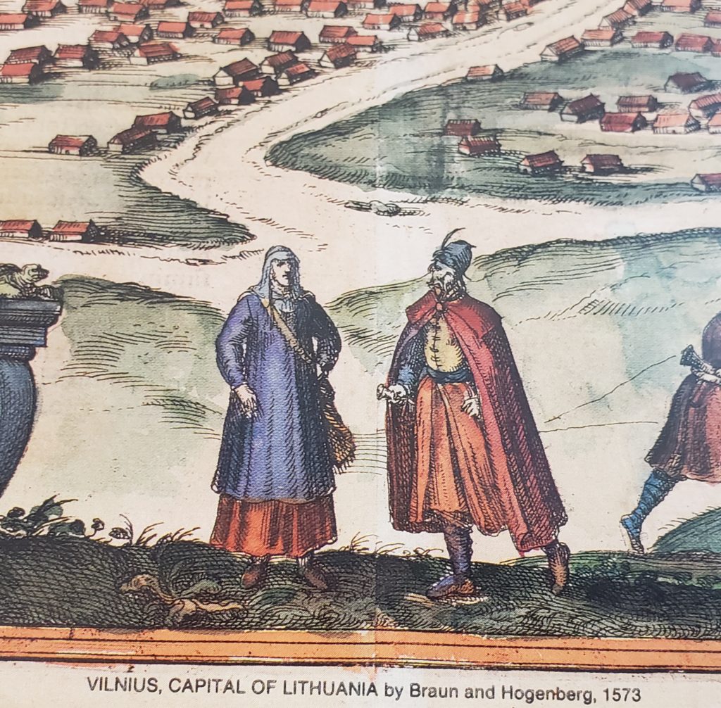 Map of Vilna Litvaniae Metropolis
