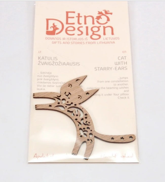Ornament: Cat with Starry Ears