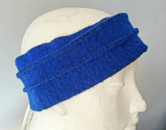 Wool Headband - Dk. Blue