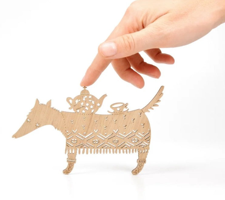 Ornament: A Wolf of the Cloud