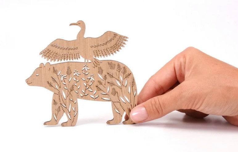 Ornament: A Child Blessing of a Bear of the Seas