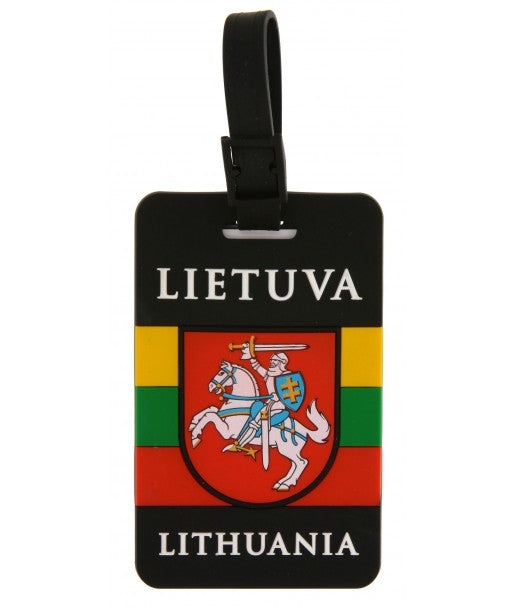 Luggage Tag - Lithuania & Vytis