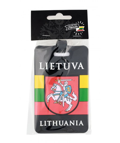 Luggage Tag - Lithuania & Vytis