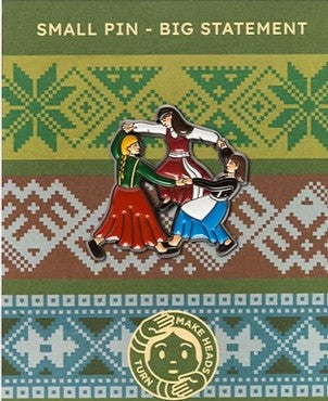 Lapel Pin - Baltic Sisters
