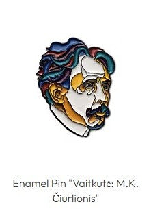 Ciurlionis Lapel Pin