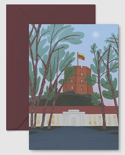Note Card - "Romantic Gediminas"