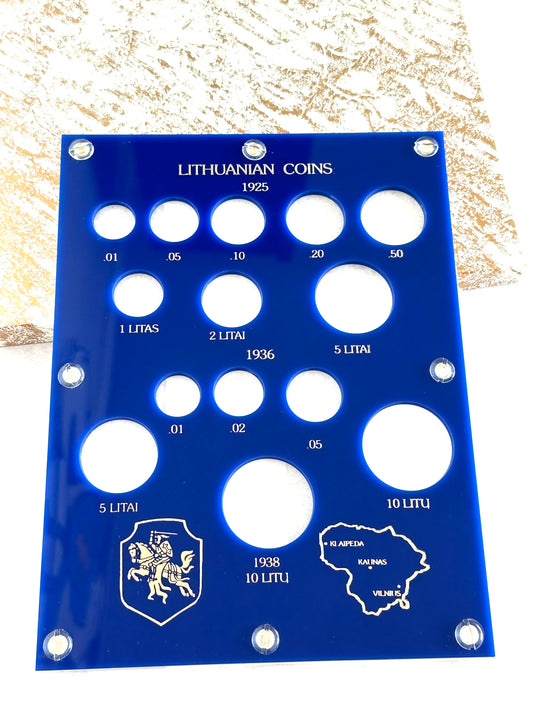 Lithuanian Coin Holder (0449)