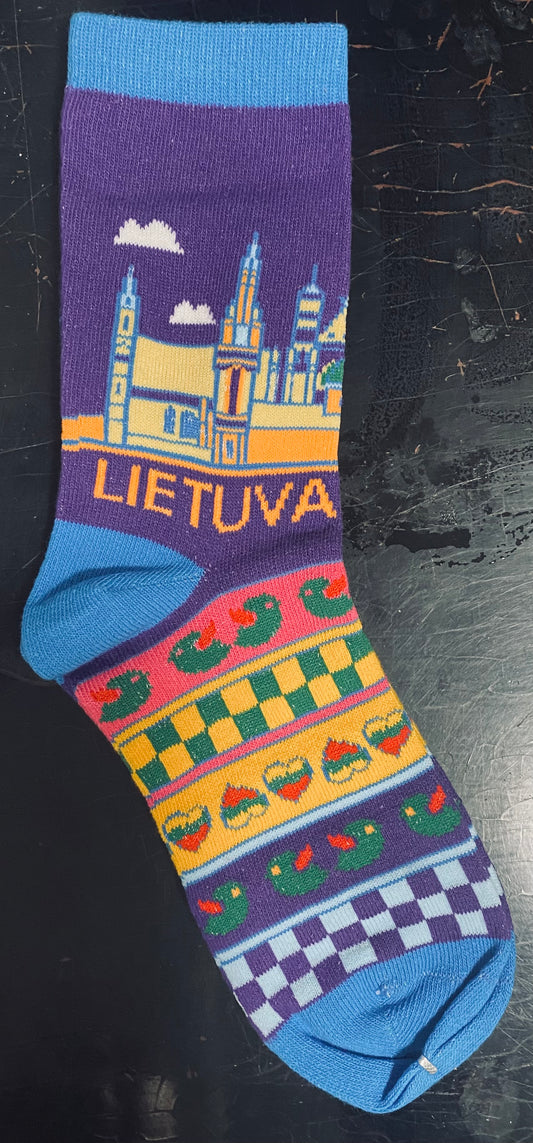 Women's Lithuania Socks (3574)