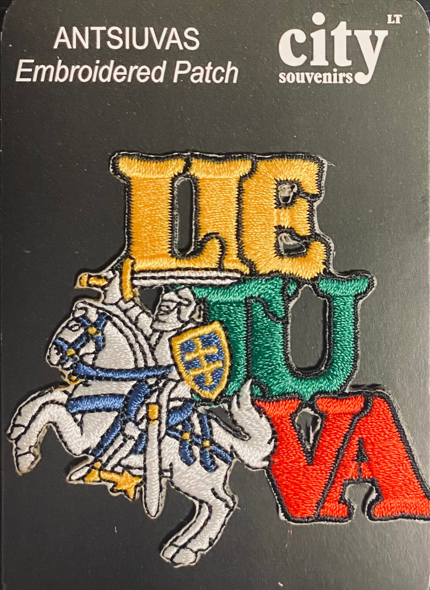 Lietuva Embroidered Patch