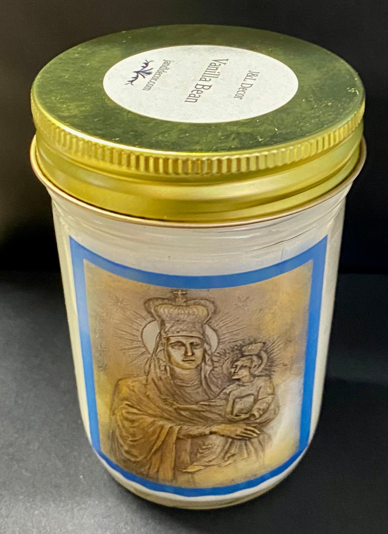 Our Lady of Siluva Jar Candle (3592)