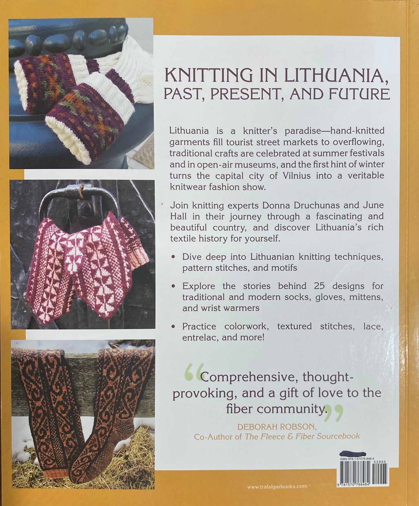 The Art of Lithuanian Knitting: 25 Traditional Patterns and the People, Places, and History That Inspire Them Paperback