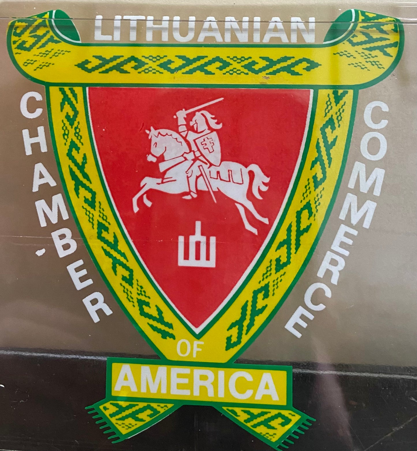 Lithuanian Chamber of Commerce of America Decal (1282)
