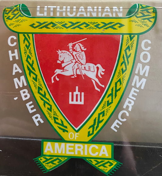 Lithuanian Chamber of Commerce of America Decal (1282)