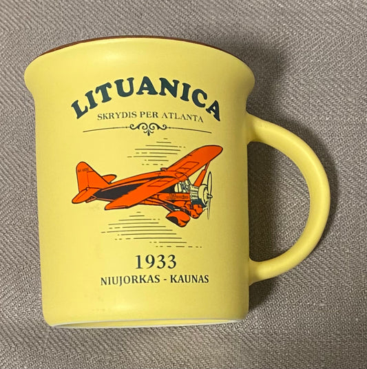 Ceramic Coffee Mug - "Lituanica" (3636)