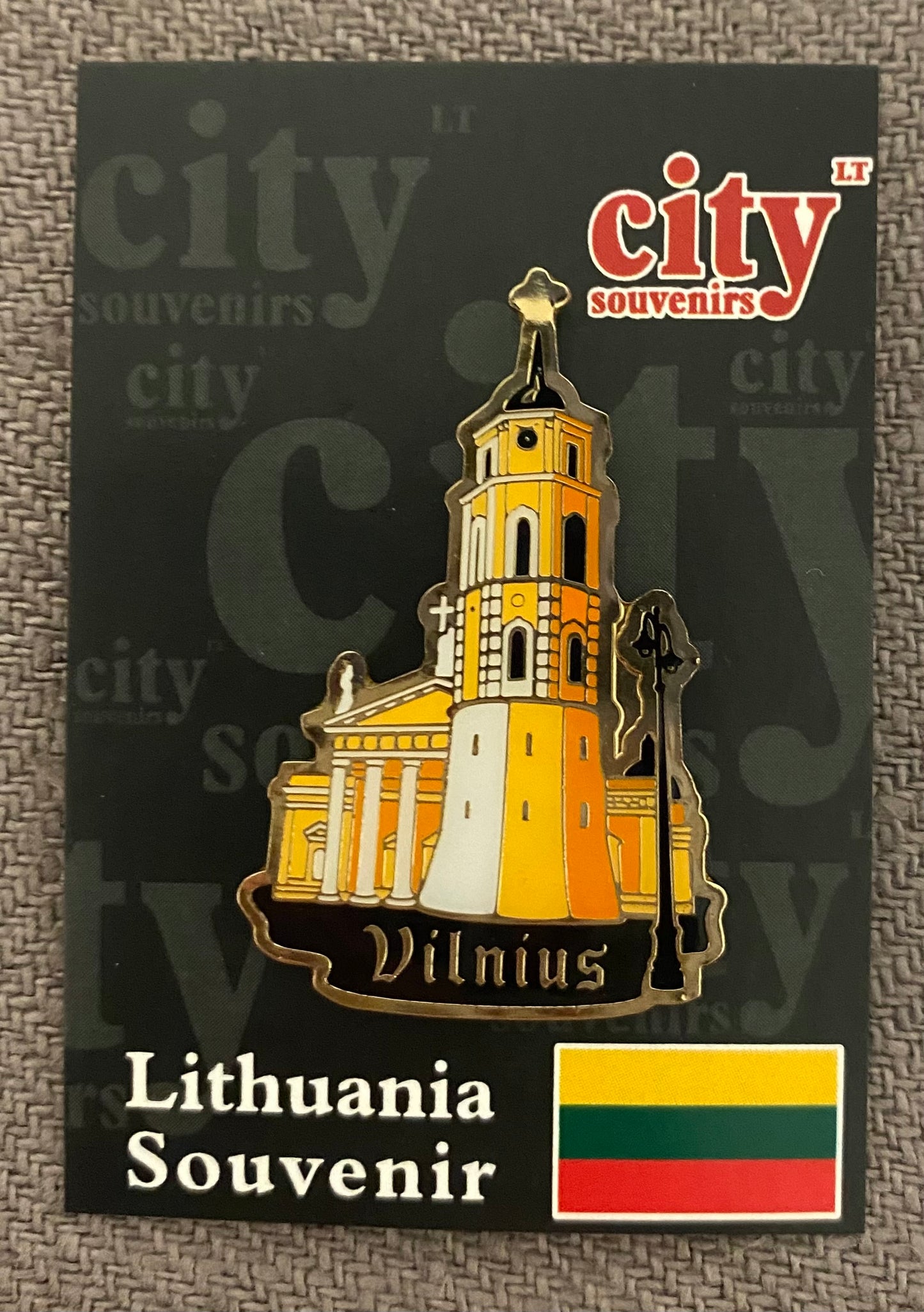 Vilnius Cathedral Lapel Pin (3641)