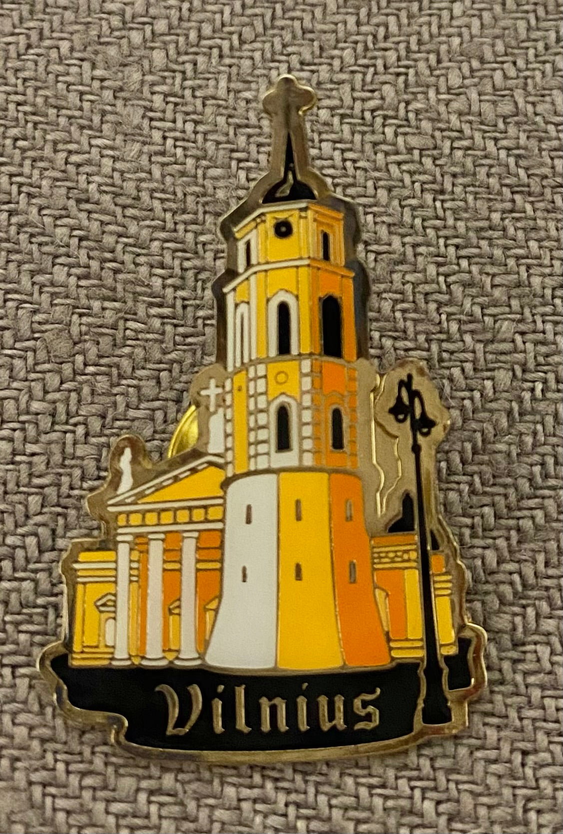 Vilnius Cathedral Lapel Pin (3641)