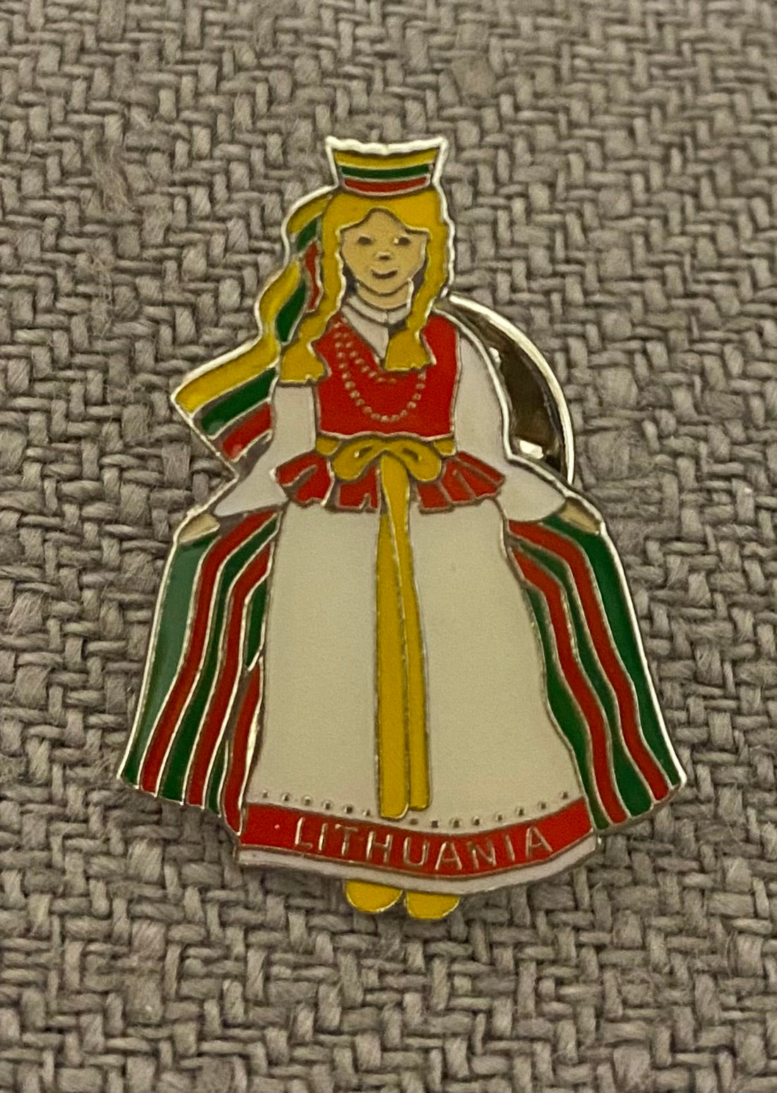 Lapel Pin - Lietuvaitė