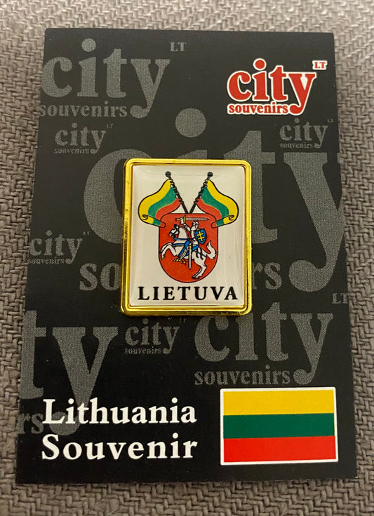 Lithuanian Coat of Arms Lapel Pin (3642)