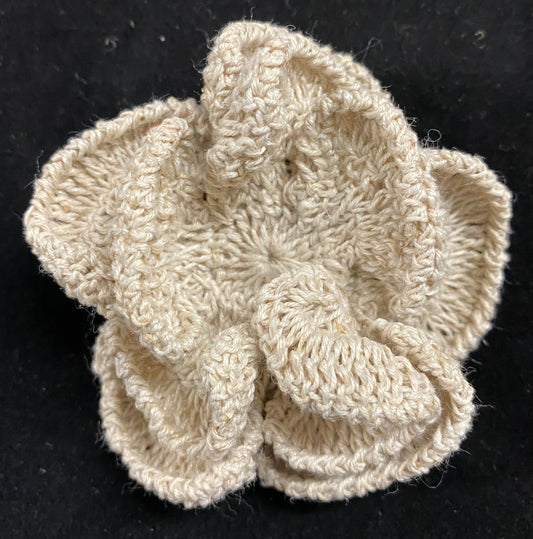 Linen Floral Brooch (1986)