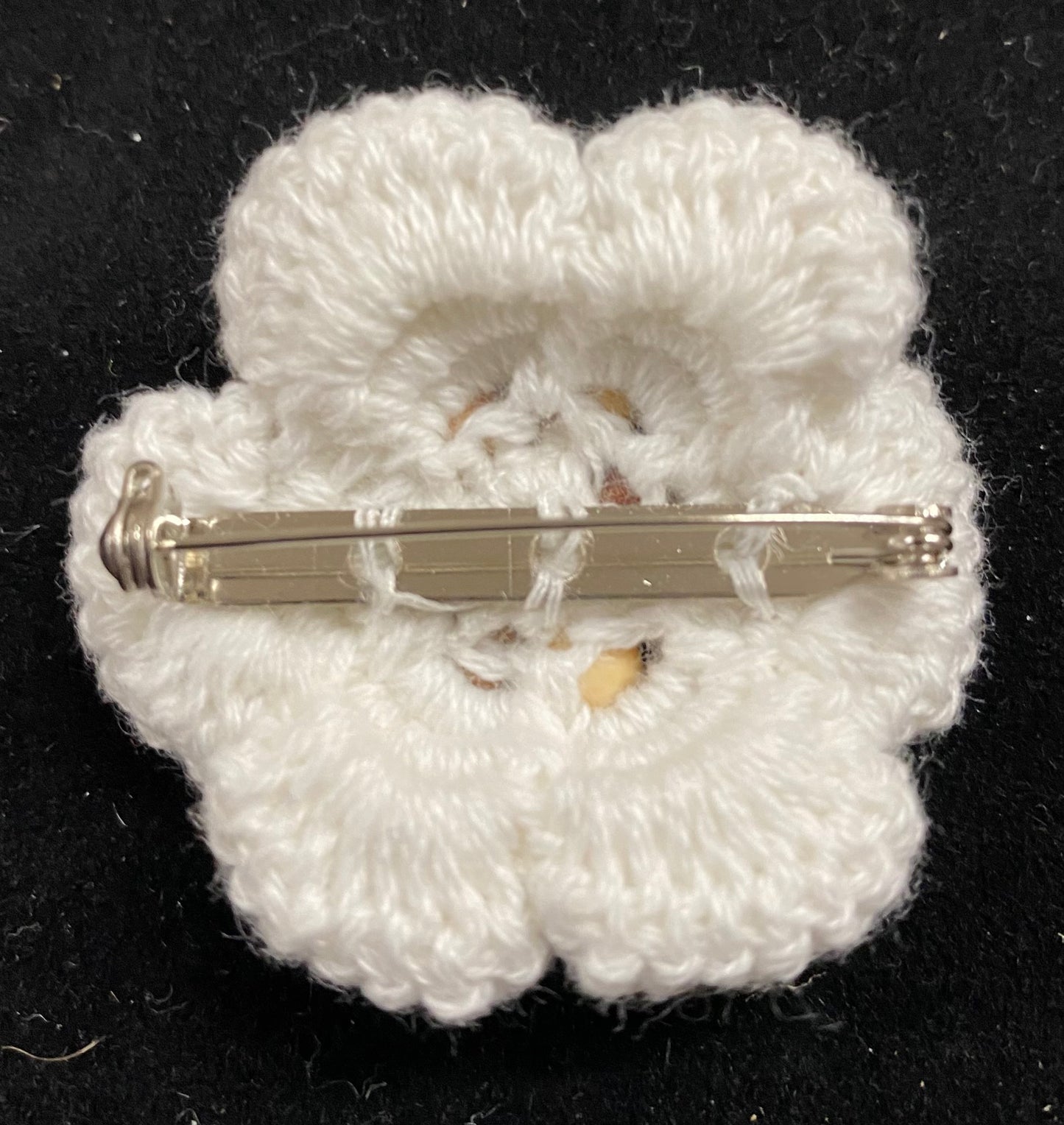Brooch - Handmade Crochet Flower