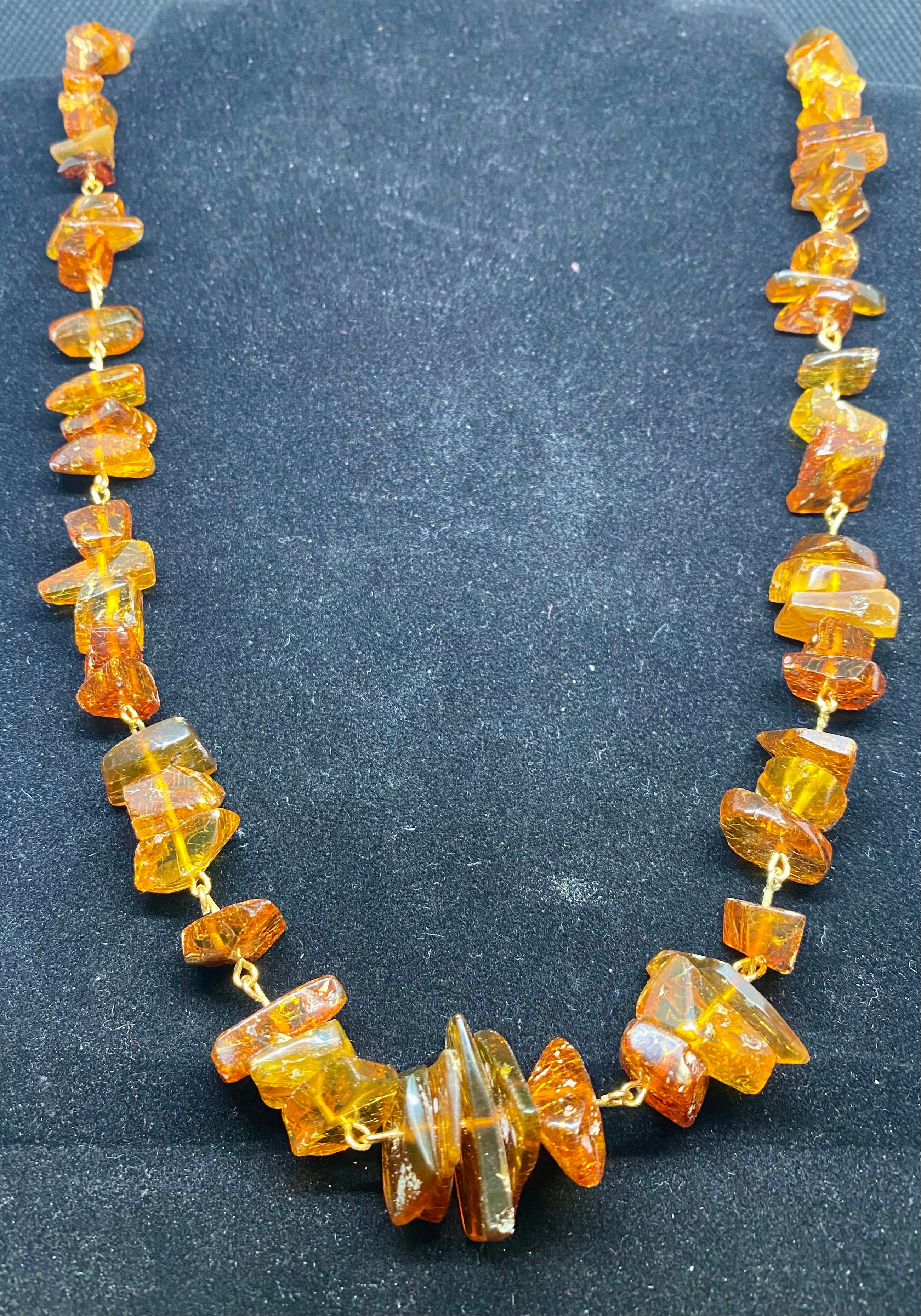 Natural Amber Necklace 22