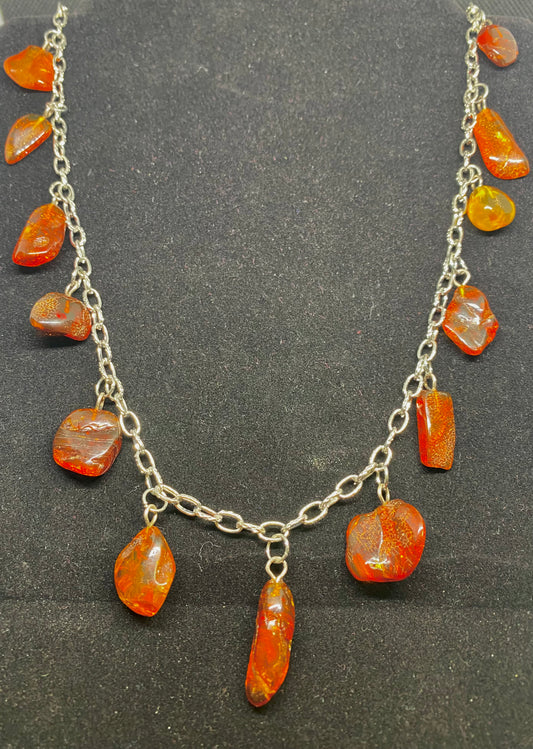 Elegant Baltic Amber Necklace (0055)