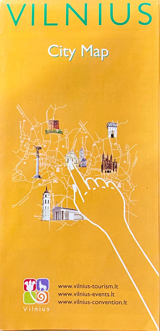 Pocket City Map of Vilnius