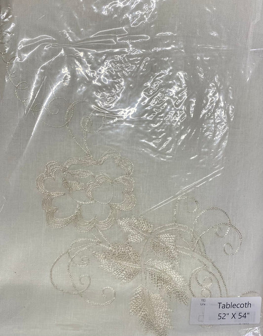 Cotton Embroidered Tablecloth (3305)