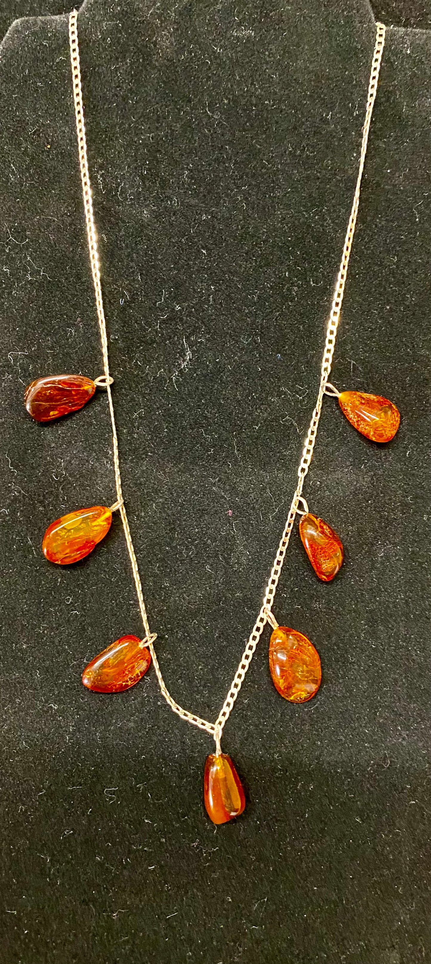 Amber Necklace - 20" (3521)